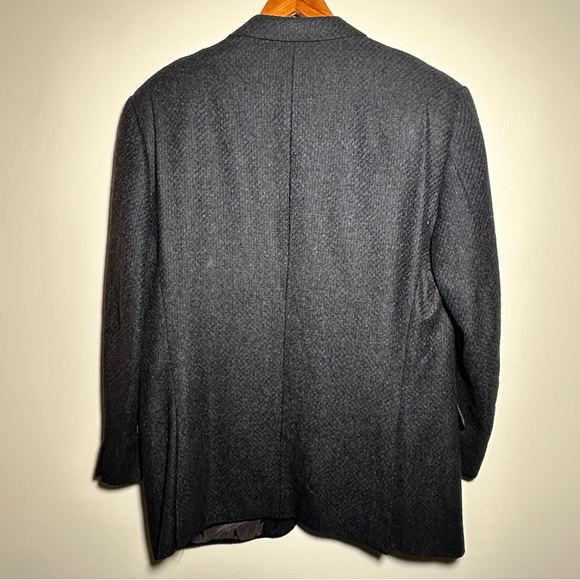 Bergdorf Goodman by Ermenegildo Zegna Soft Cashmere Silk Tweed Sport Coat 54R - Picture 2 of 12